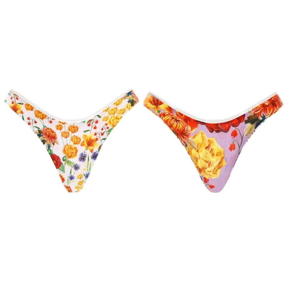 AGUA BENDITA Bouk Alegria Reversible Bikini Bottom (579)